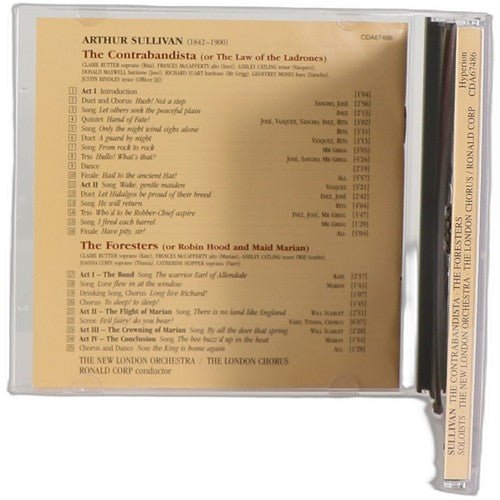 Sullivan - The Contrabandista, The Foresters - CD - Hyperion - 2004 - Chorlton Analogue