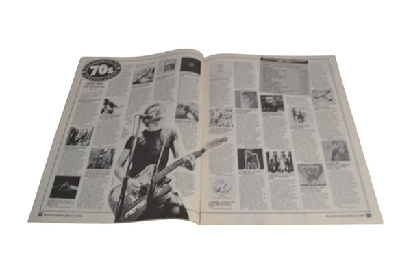 Talking Heads Record Hunter Magazine March 1992 - Chorlton Analogue