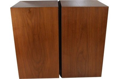 Tangent Vintage Hi - Fi Stereo Wooden Tower Speakers Pair 42cm Tall - Chorlton Analogue