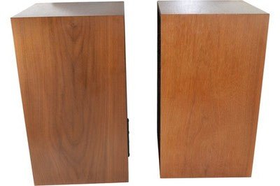 Tangent Vintage Hi - Fi Stereo Wooden Tower Speakers Pair 42cm Tall - Chorlton Analogue