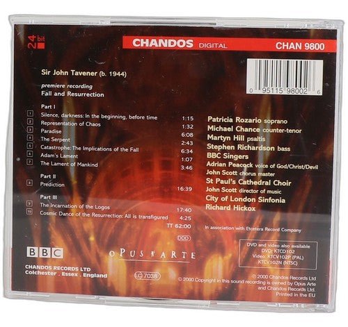 Tavener - Fall and Resurrection - CD - Chandos - 2000 - Richard Hickox - Chorlton Analogue