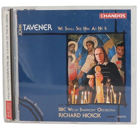 Tavener - We Shall See Him As He Is - CD - Chandos - 1992 - Chorlton Analogue