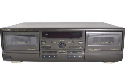 Technics RS - TR373 Dual Cassette Deck Auto Reverse Dolby Stereo 1990s - Chorlton Analogue
