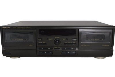 Technics RS - TR373 Dual Cassette Deck Auto Reverse Dolby Stereo 1990s - Chorlton Analogue