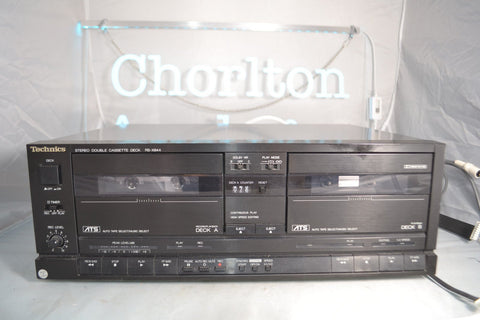 Technics RS - X844 Stereo Double Cassette Deck Dolby NR B - C Made in Japan - Chorlton Analogue