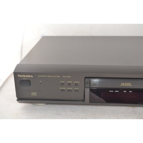 Technics SL-PG3 CD Player MASH 1-Bit DAC Optical Output Working No Remote - Chorlton Analogue