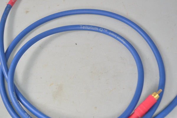 Tellurium Q Blue Interconnects RCA 1m - Chorlton Analogue
