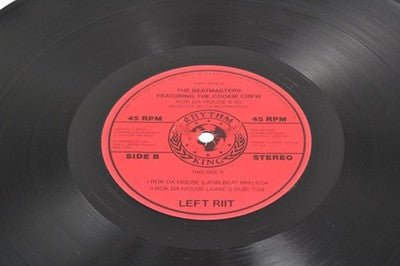 The Beatmasters Rok Da House Vinyl Record Featuring The Cookie Crew - Chorlton Analogue