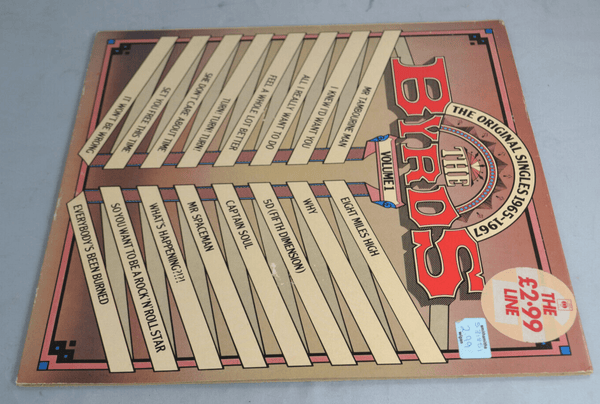 THE BYRDS VOLUME 1 VINYL LP VG Media VG Sleeve - Chorlton Analogue