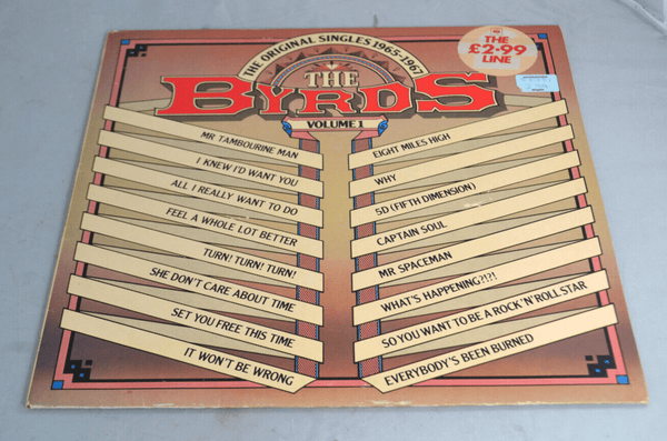 THE BYRDS VOLUME 1 VINYL LP VG Media VG Sleeve - Chorlton Analogue