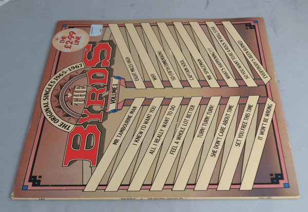 THE BYRDS VOLUME 1 VINYL LP VG Media VG Sleeve - Chorlton Analogue