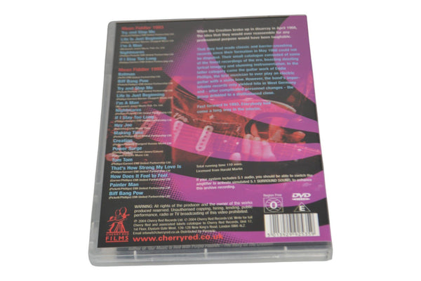 'The Creation Live - Red with Purple Flashes' DVD Cherry Red - Chorlton Analogue