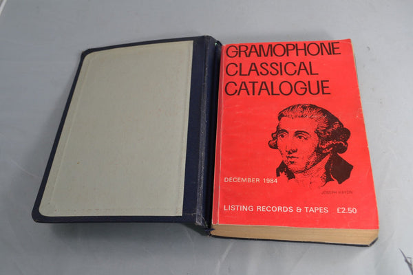 The Gramophone LP Classical Catalogue December 1984 - Chorlton Analogue