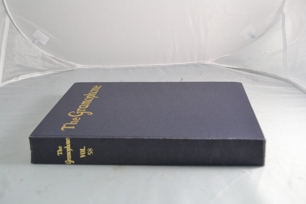 The Gramophone Volume 58, 1980 - 1981 Bound VG - Chorlton Analogue