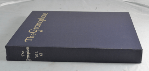 The Gramophone Volume 61, 1983 - 1984 Bound VG - Chorlton Analogue
