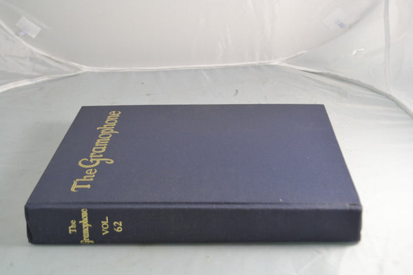 The Gramophone Volume 62, 1984 - 1985 Bound VG - Chorlton Analogue