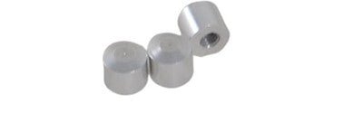 Transcriptor Saturn Turntable Motor Cover Nuts Set of 3 Silver - Chorlton Analogue