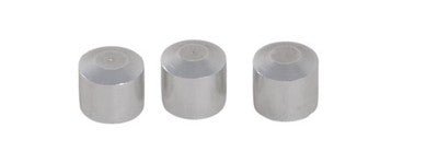 Transcriptor Saturn Turntable Motor Cover Nuts Set of 3 Silver - Chorlton Analogue