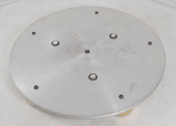 Transcriptor Saturn Turntable Platter Vintage Gold Orbes Domes - Chorlton Analogue