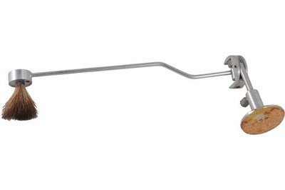 Transcriptor Universal Sweep Arm Vintage Hifi Turntable Brush Silver - Chorlton Analogue