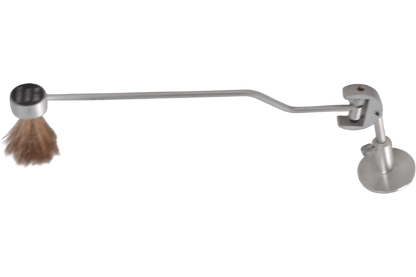 Transcriptor Universal Sweep Arm Vintage Hifi Turntable Brush Silver - Chorlton Analogue