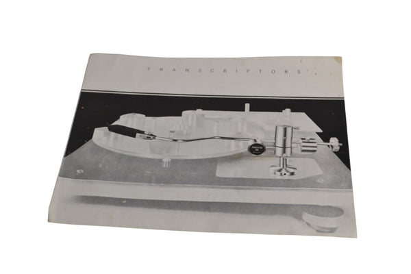 Transcriptors Fluid Arm Brochure - Chorlton Analogue