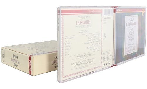 Verdi - I Masnadieri - Box Set 2 CDs - Philips - 1989 - Chorlton Analogue