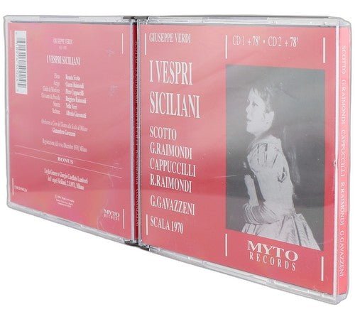 Verdi - I Vespri Siciliani - Box Set 2 CDs - Myto Records - 1990 - Chorlton Analogue