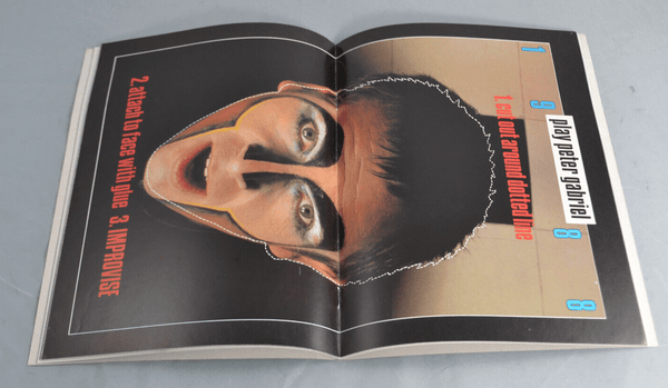 Vintage Peter Gabriel Playbook Concert Tour Programme 1983 - Chorlton Analogue