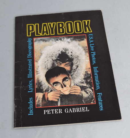Vintage Peter Gabriel Playbook Concert Tour Programme 1983 - Chorlton Analogue