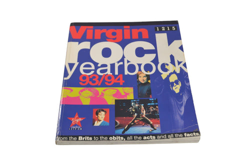 Virgin Rock Yearbook 93/94. (1215), , Good Condition, ISBN 0863697674 - Chorlton Analogue