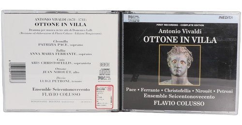 Vivaldi - Ottone in Villa - Box Set 3 CDs - Bongiovanni - Chorlton Analogue