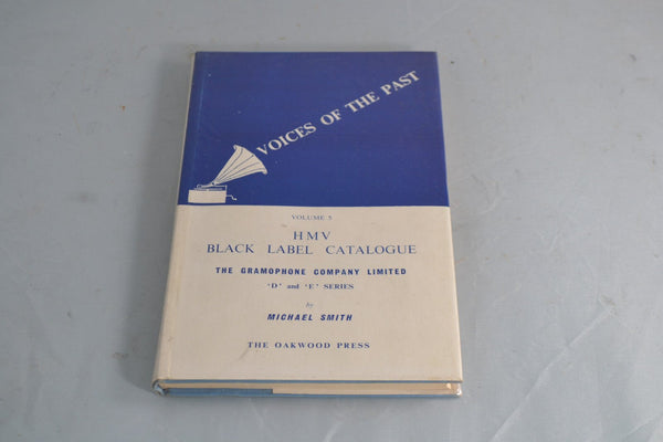 Voices of the Past Volume 5 HMV Black Label Catalogue - Chorlton Analogue
