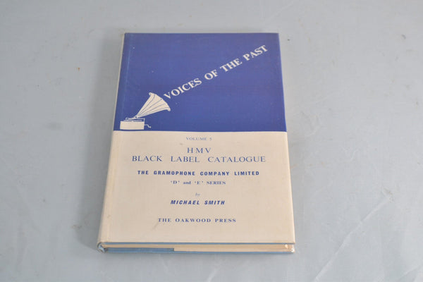 Voices of the Past Volume 5 HMV Black Label Catalogue - Chorlton Analogue
