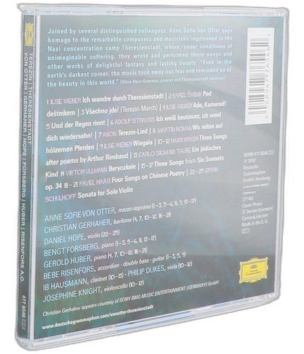 Von Otter - Terezín | Theresienstadt - CD - Deutsche Grammophon - 2007 - Chorlton Analogue
