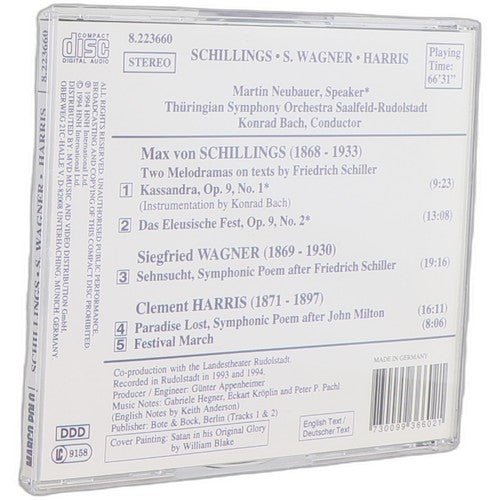 Von Schillings - Kassandra • Das Eleusische Fest (Two Meolodramas) - CD - Chorlton Analogue
