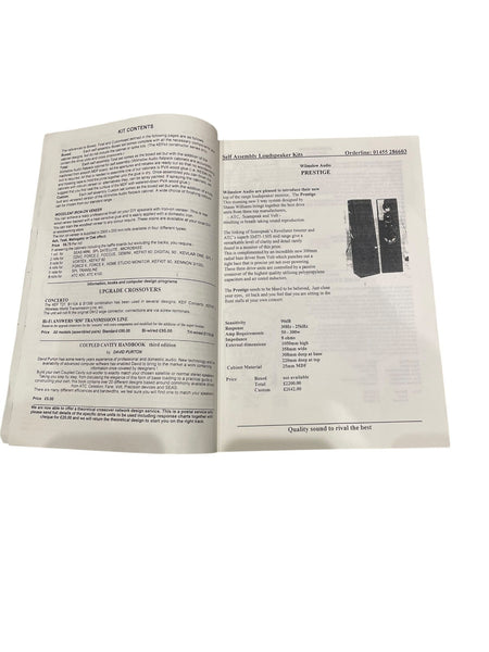 Wilmslow Audio 1996 1997 Winter Catalogue - Chorlton Analogue