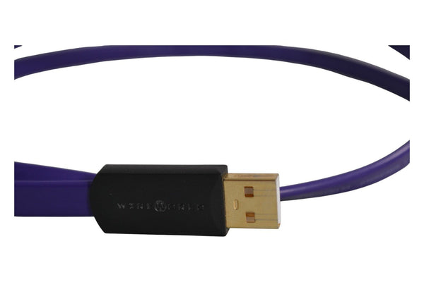 Wireworld Ultraviolet Silver Plated USB A Cable to Mini B - Chorlton Analogue