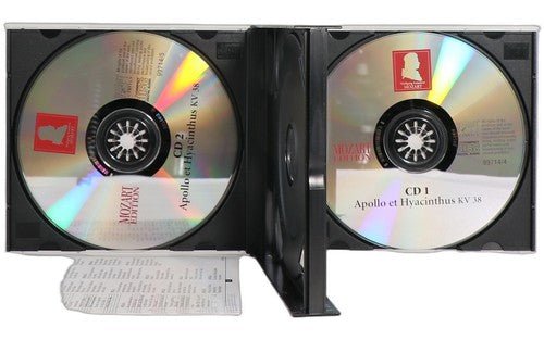 Wolfgang Amadeus Mozart - Apollo Et Hyacinthus KV 38 - Box Set 2 CDs - Chorlton Analogue