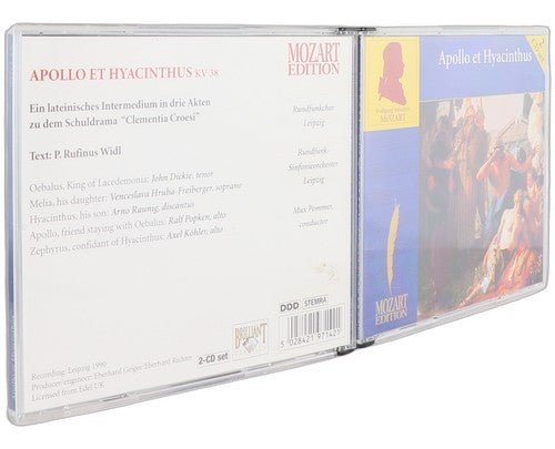 Wolfgang Amadeus Mozart - Apollo Et Hyacinthus KV 38 - Box Set 2 CDs - Chorlton Analogue