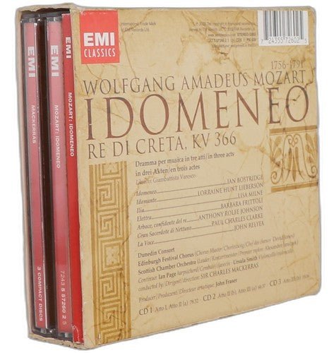 Wolfgang Amadeus Mozart - Idomeneo - Box Set 3 CDs - EMI Classics - 2002 - Chorlton Analogue
